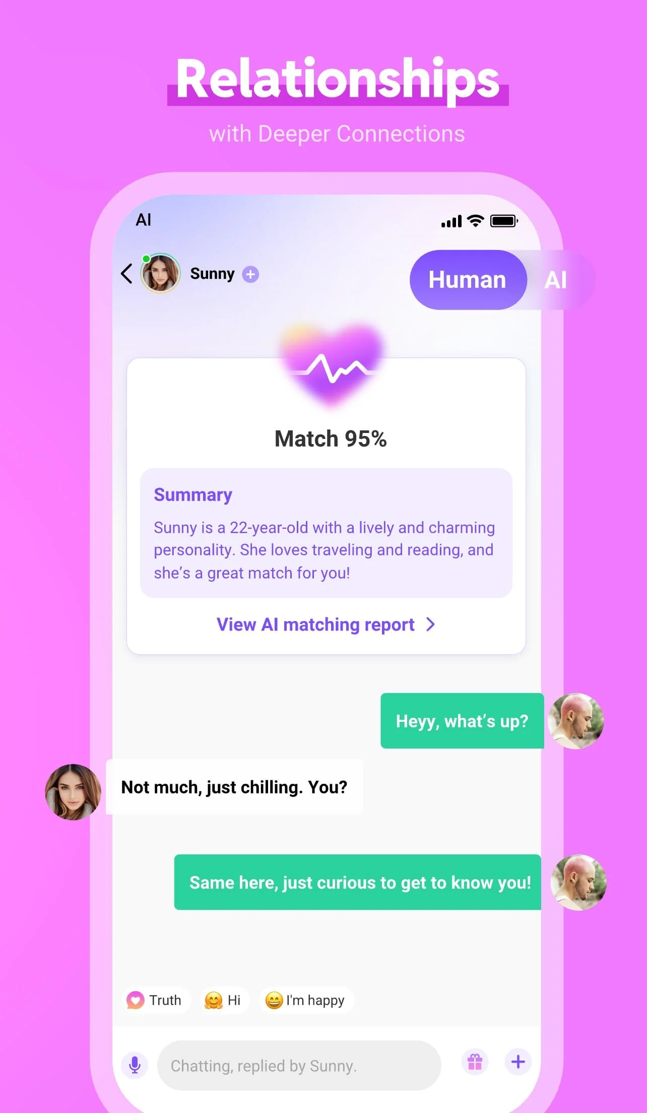 Linky AI: Chat, Play, Connect Screenshot 3