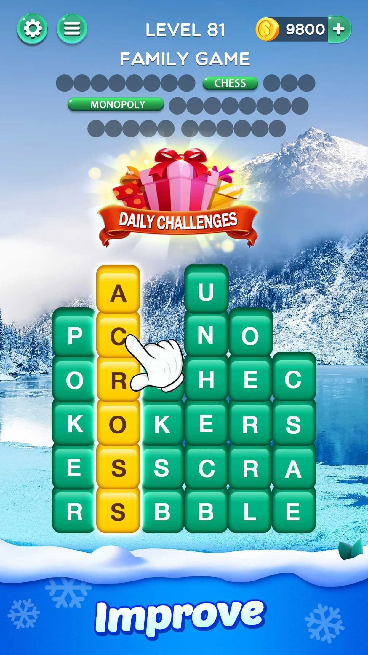 Word Crush - Fun Puzzle Game Screenshot 2