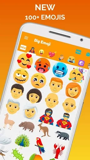 Big Emoji sticker for WhatsApp Screenshot 4