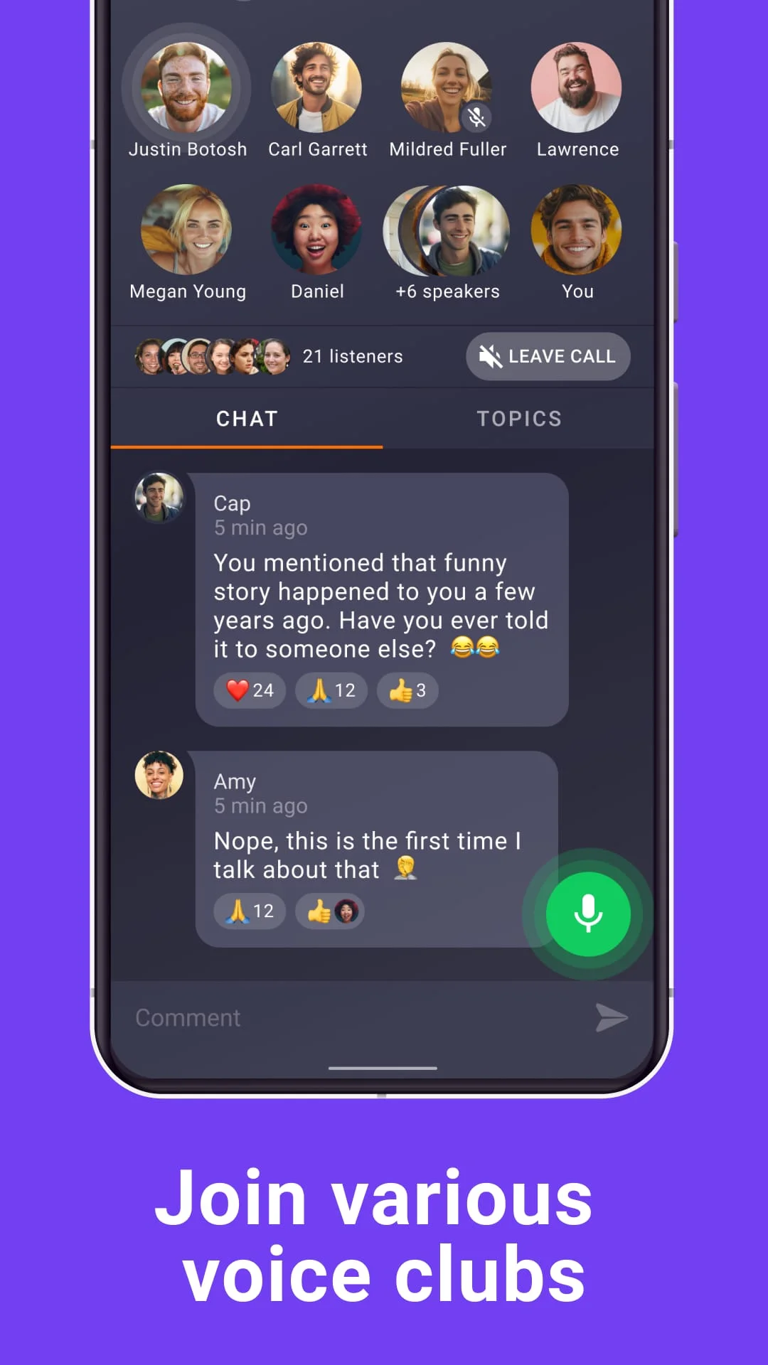 Wakie Voice Chat: Make Friends Screenshot 4