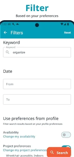 JustServe Screenshot 4
