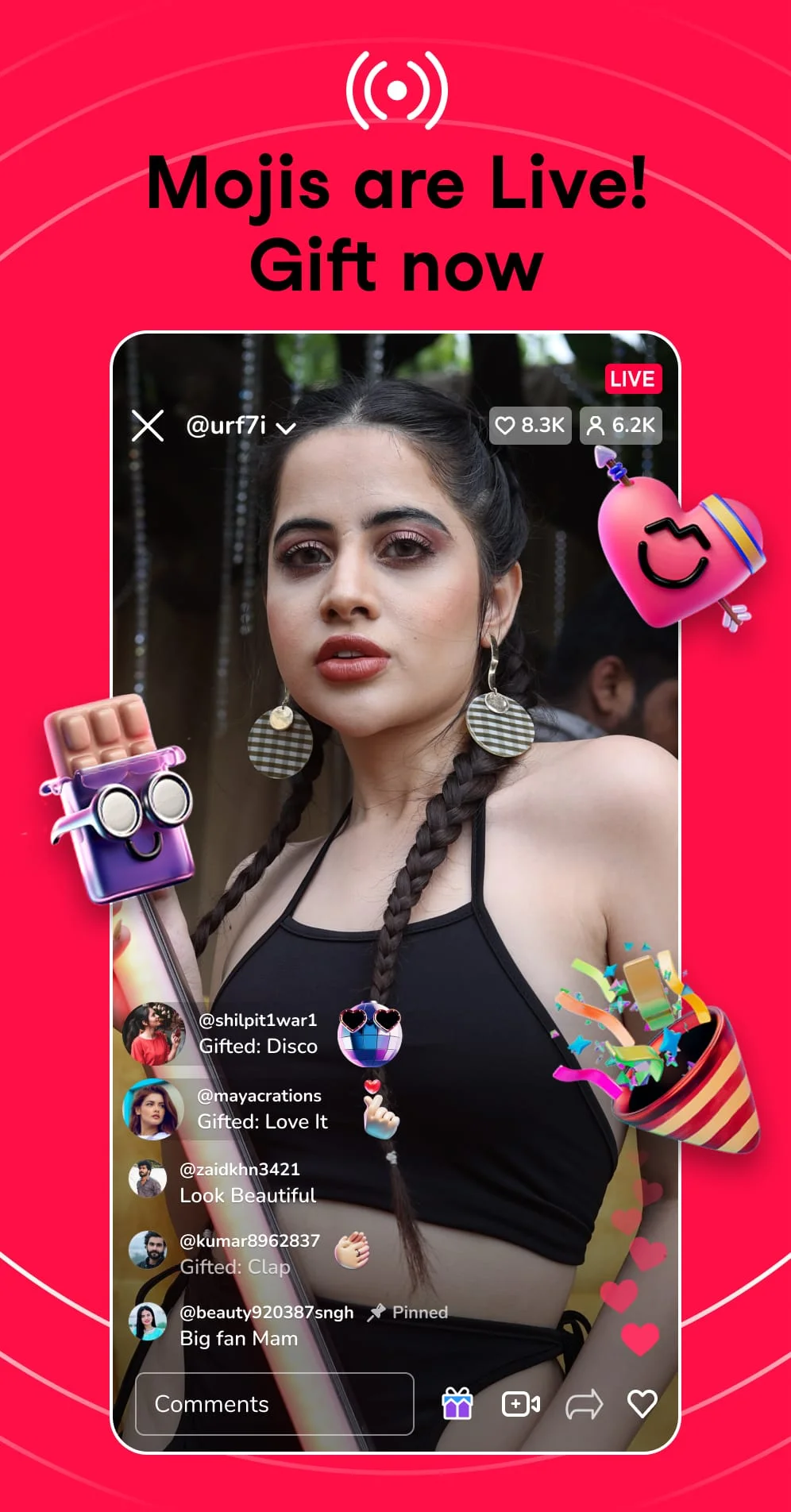 Moj: Video Live & Short Videos Screenshot 4