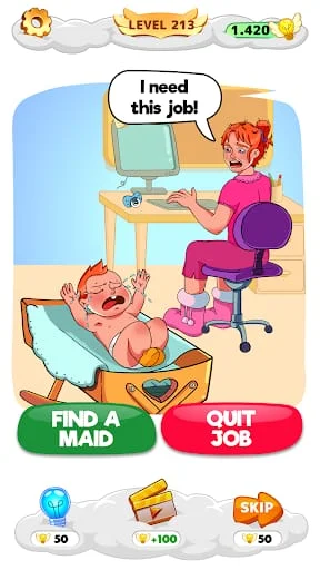 Help Me: Tricky Brain Puzzles Screenshot 3