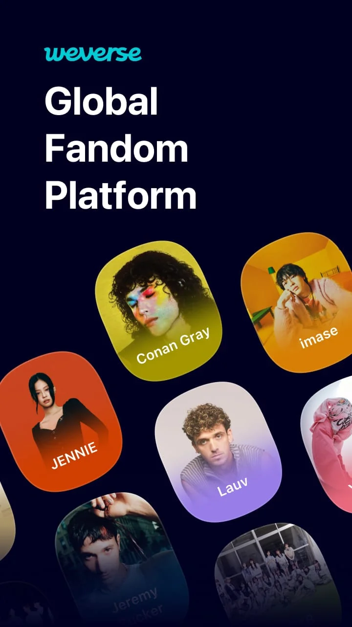 Weverse: Connect with Artists Screenshot 1