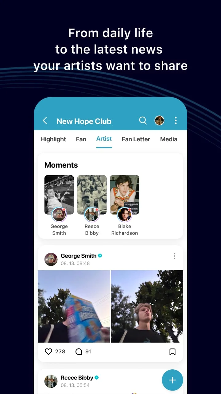 Weverse: Connect with Artists Screenshot 3