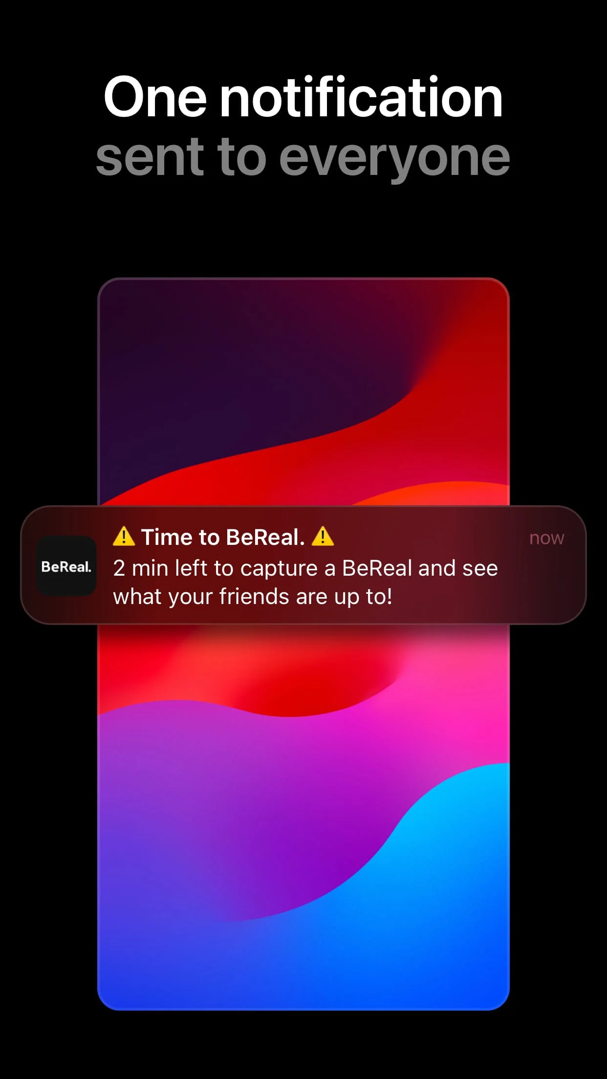 BeReal. Your friends for real. Screenshot 1