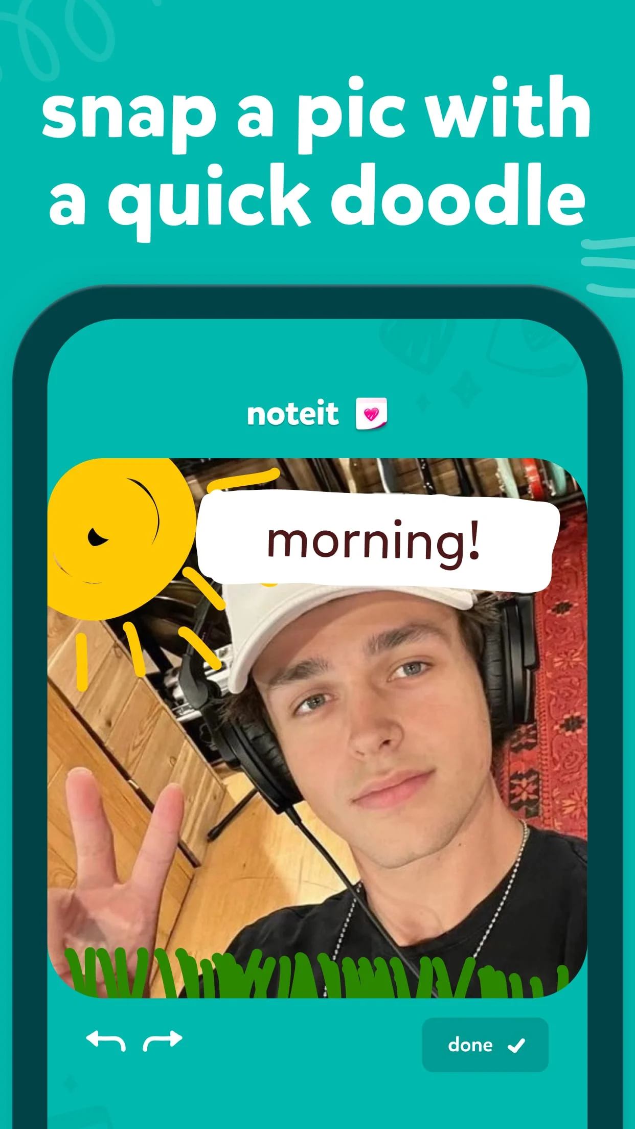noteit widget - by sendit Screenshot 3