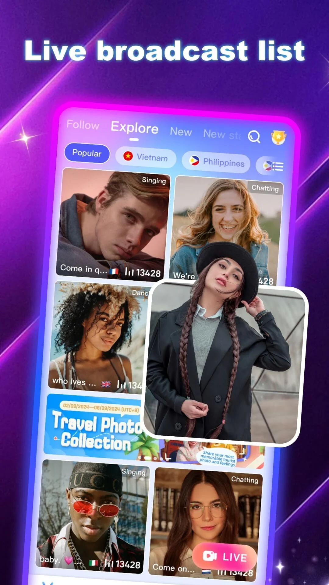 Poppo Live- Live Stream Screenshot 2