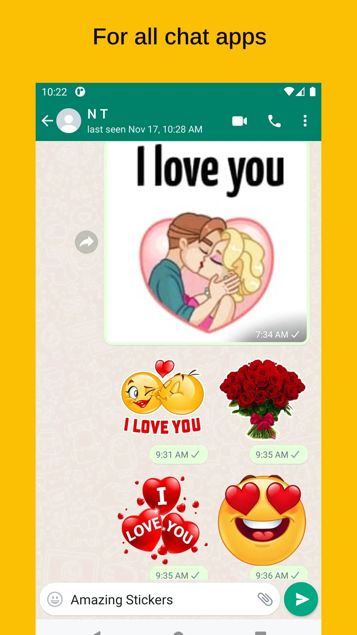 ILove Stickers - WASticker Screenshot 2