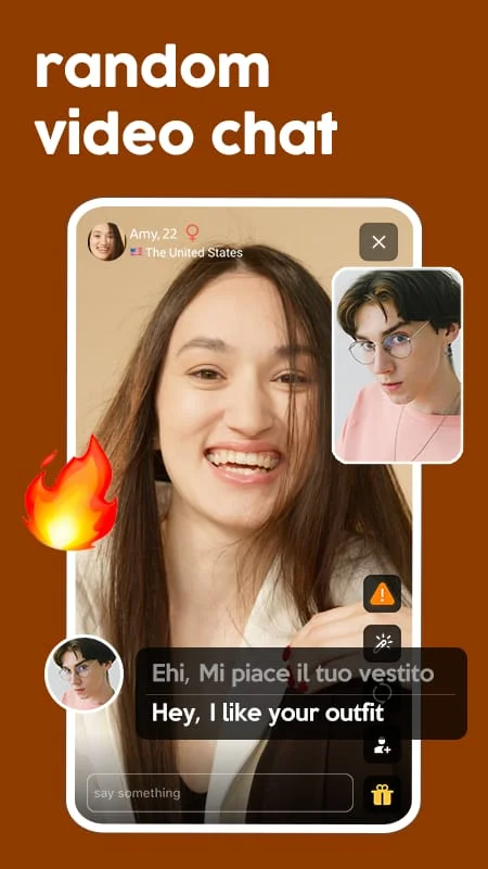 HOLLA - Live Random Video Chat Screenshot 2