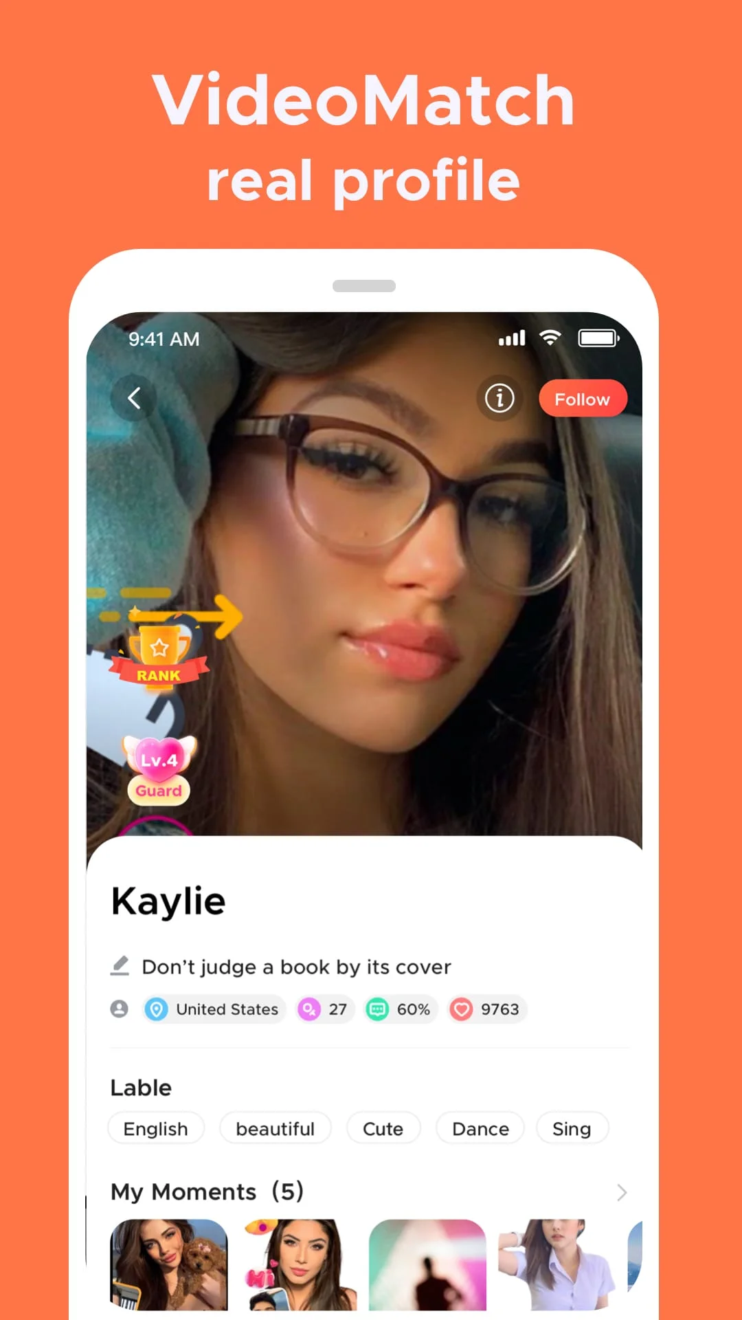 Live Chat Video Call-Whatslive Screenshot 3