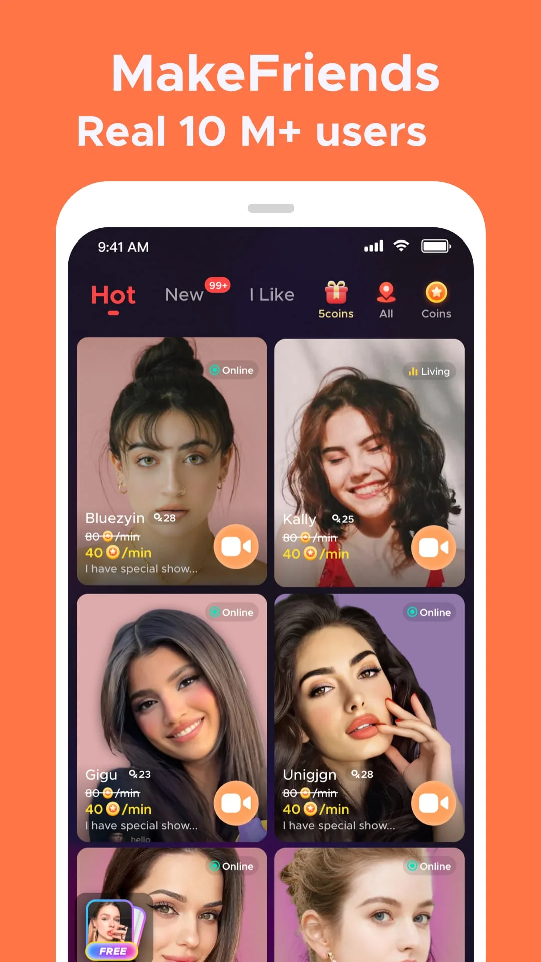 Live Chat Video Call-Whatslive Screenshot 4