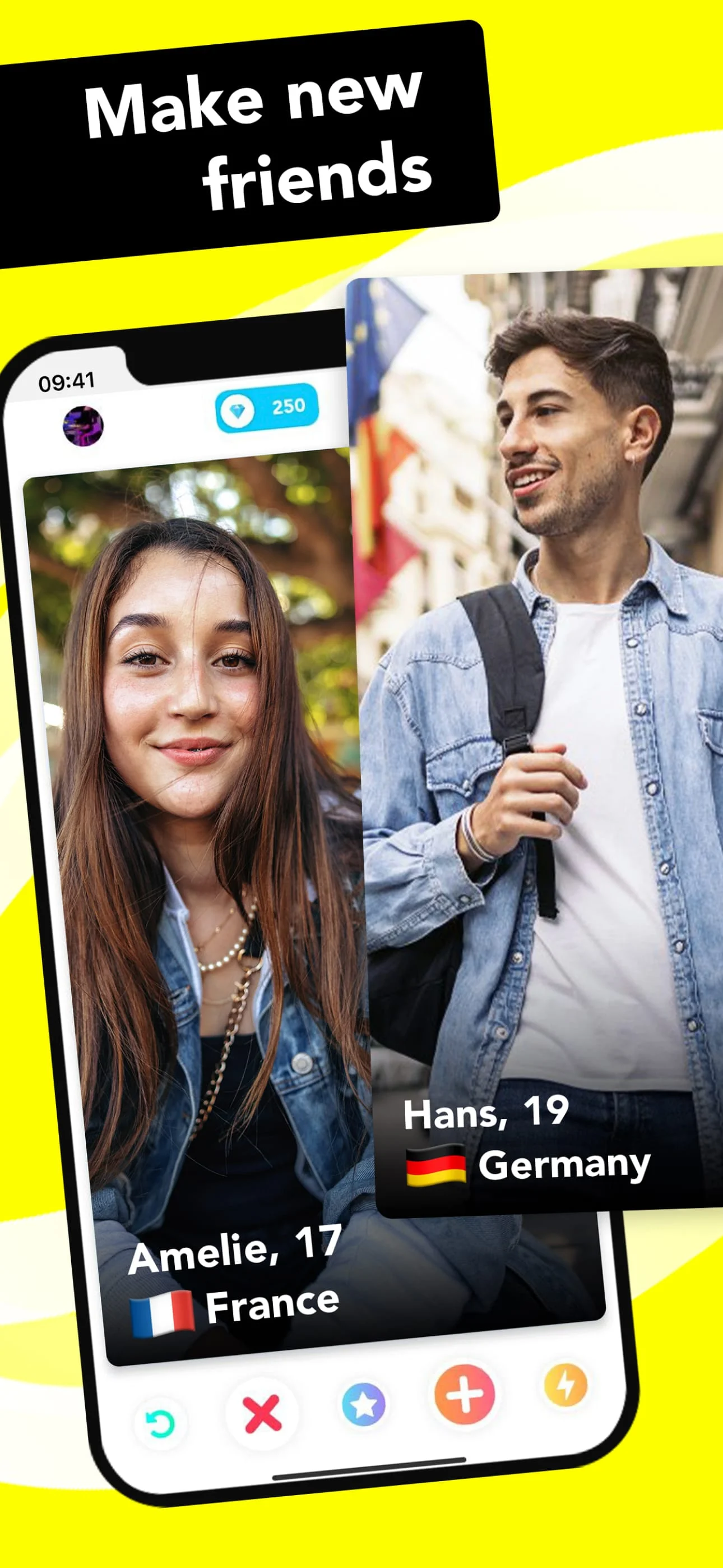 Hoop - Make new friends Screenshot 1