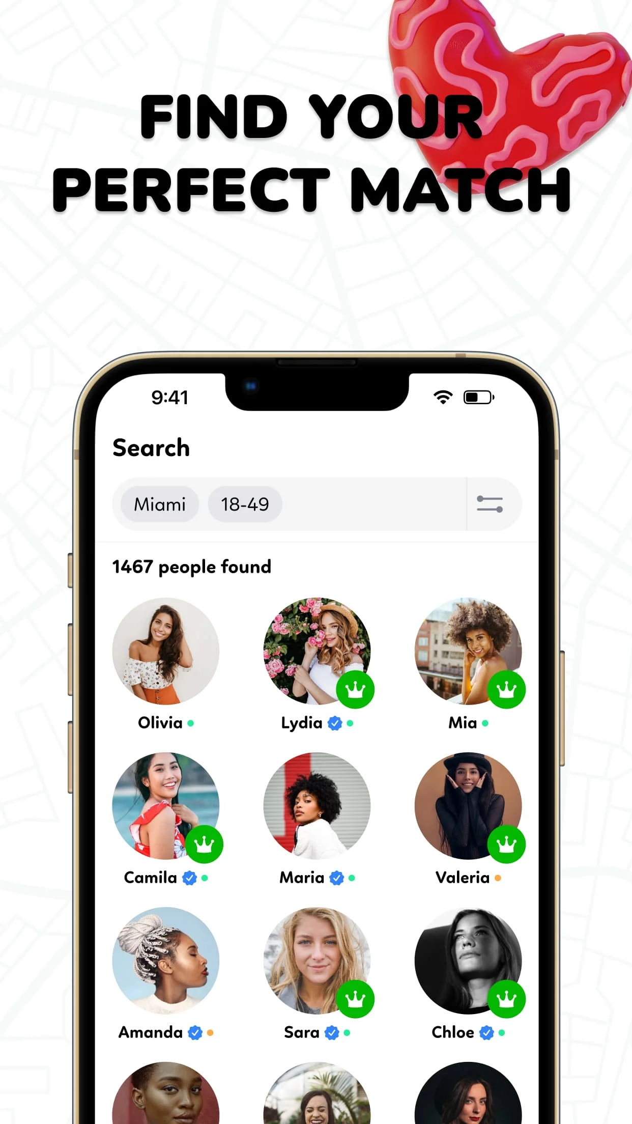 Kismia - Meet Singles Nearby Screenshot 2