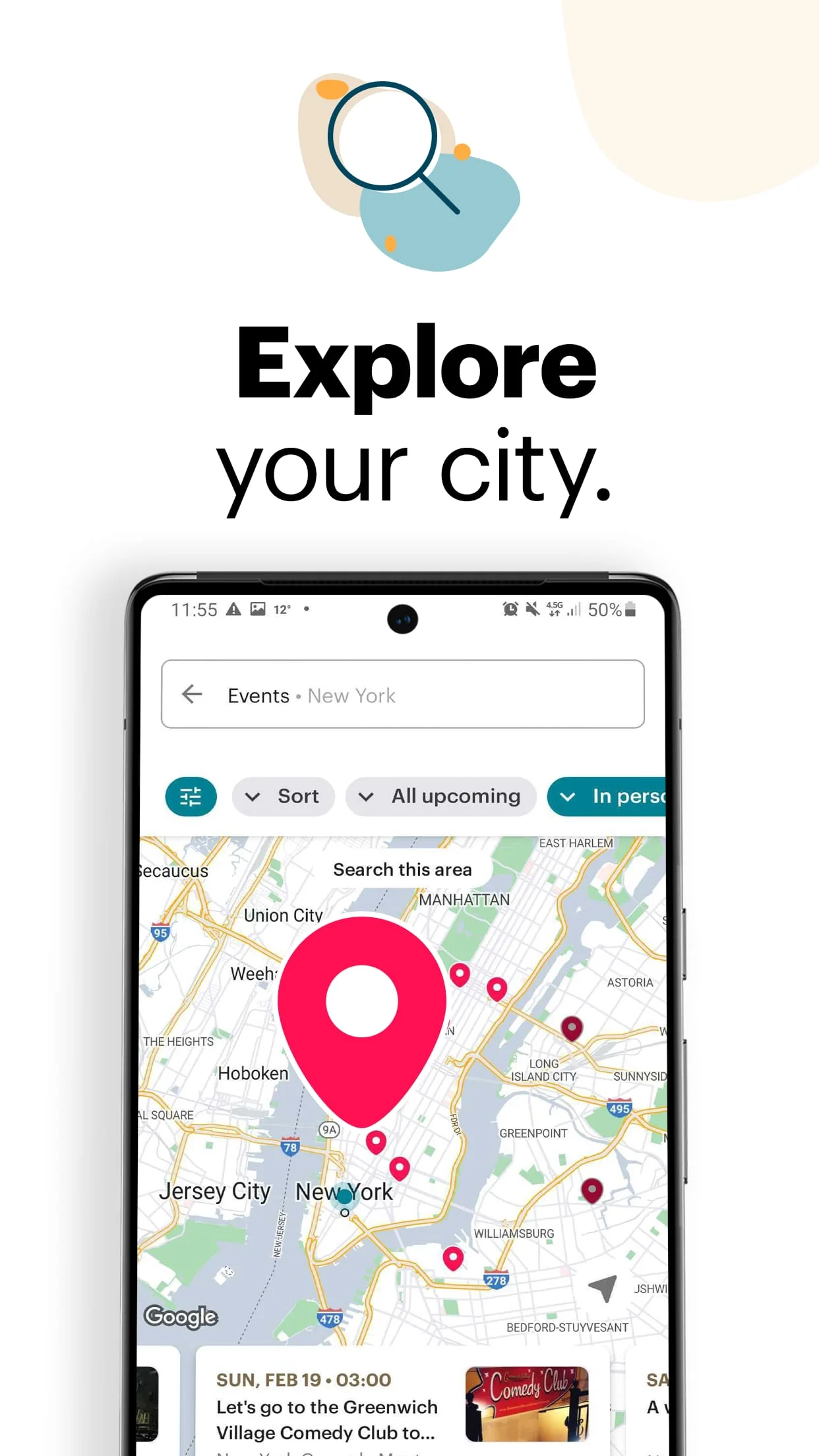 Meetup: Social Events & Groups Screenshot 4