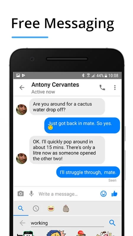 The Messenger for Messages Screenshot 2