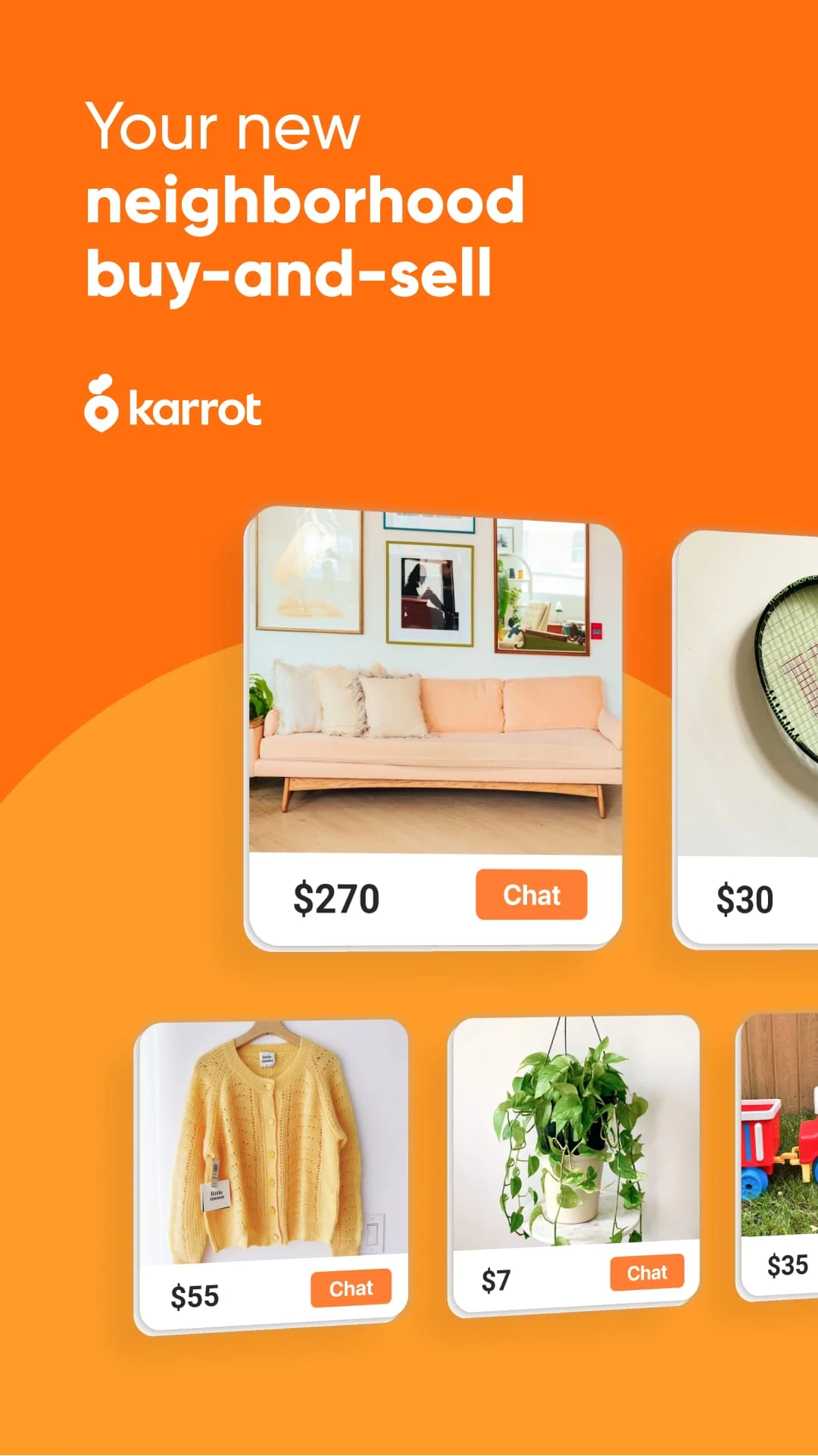 Karrot: Buy & sell locally Screenshot 1