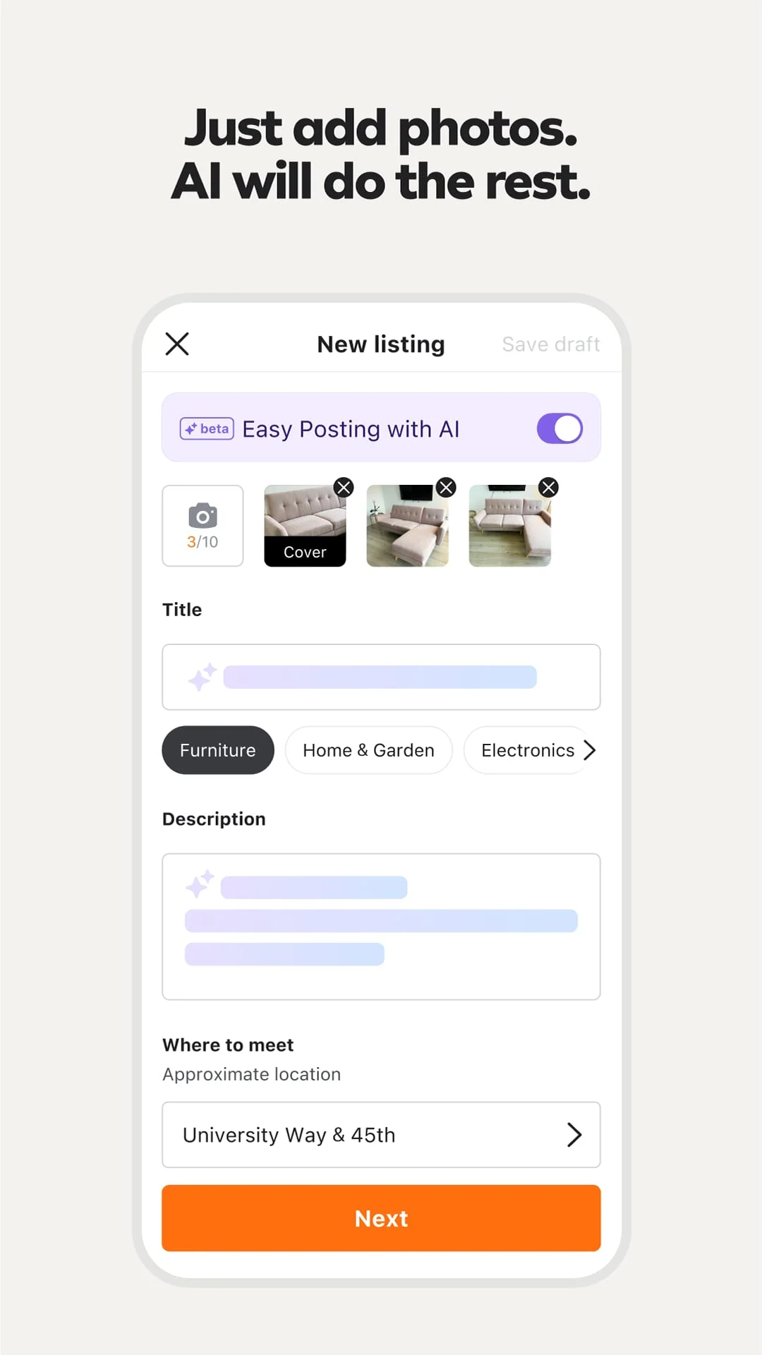 Karrot: Buy & sell locally Screenshot 3