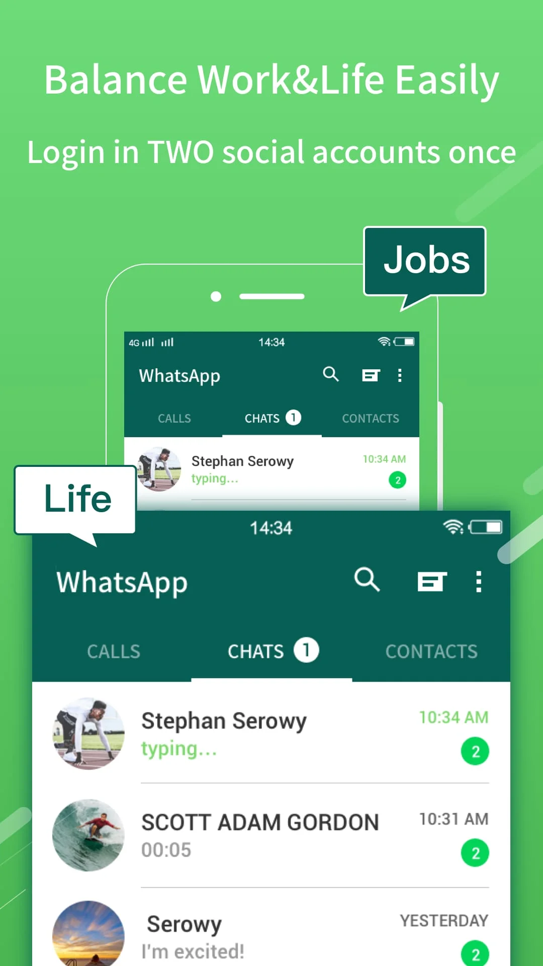 2Face: Parallel Space Screenshot 2