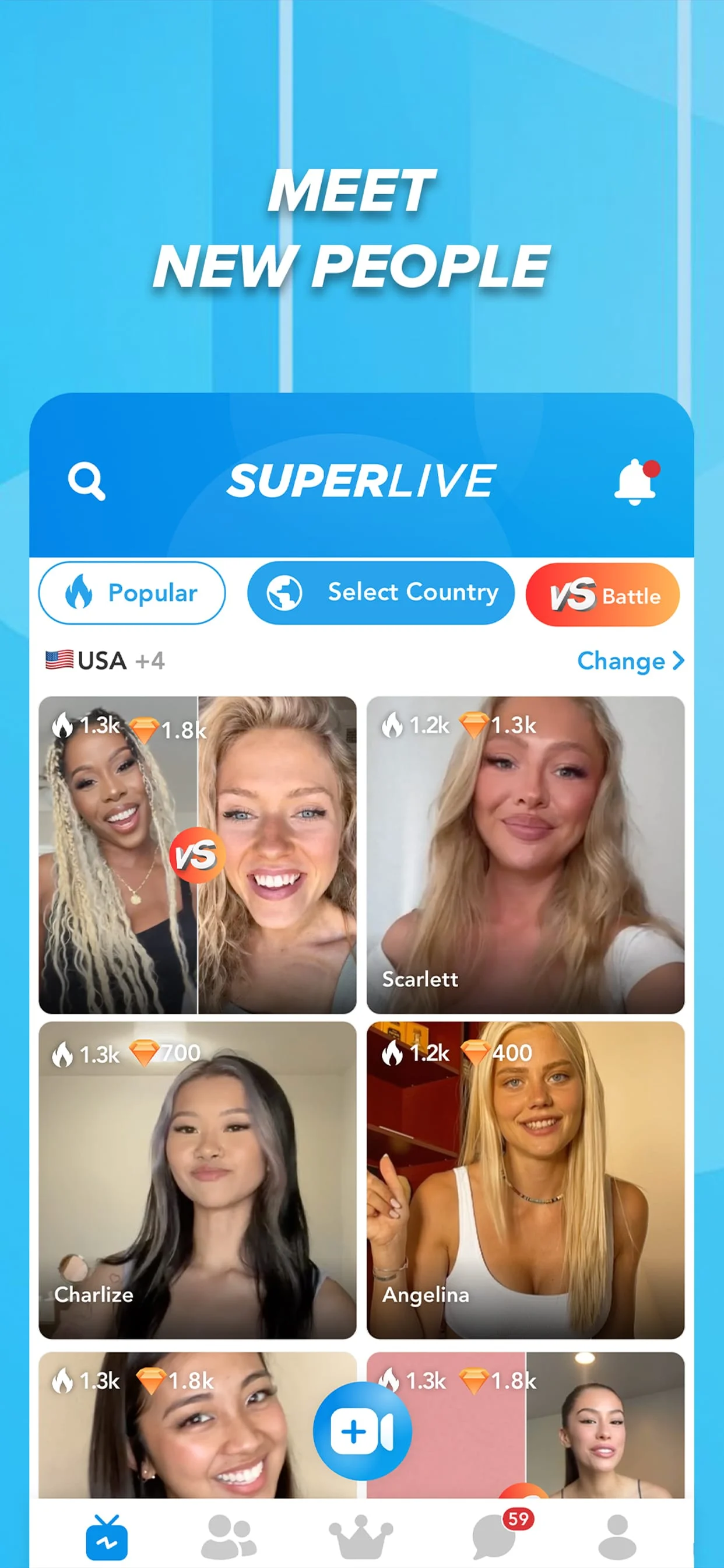 SuperLive- Live Stream & Chat Screenshot 3