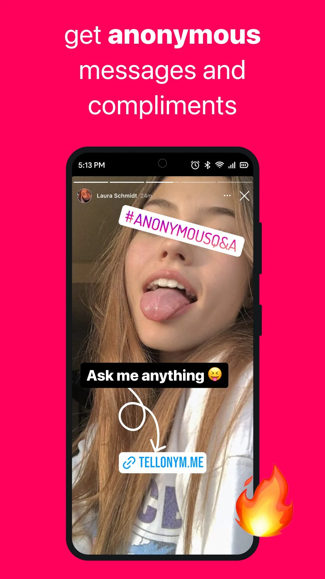 Tellonym: anonymous questions Screenshot 1