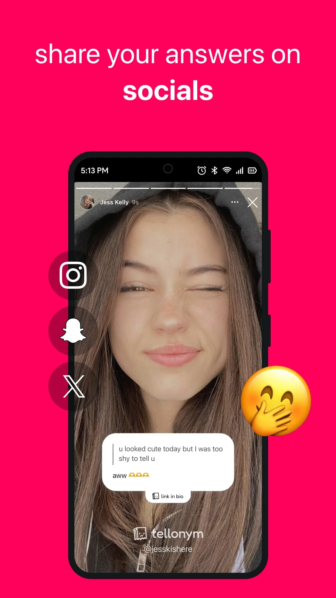 Tellonym: anonymous questions Screenshot 2