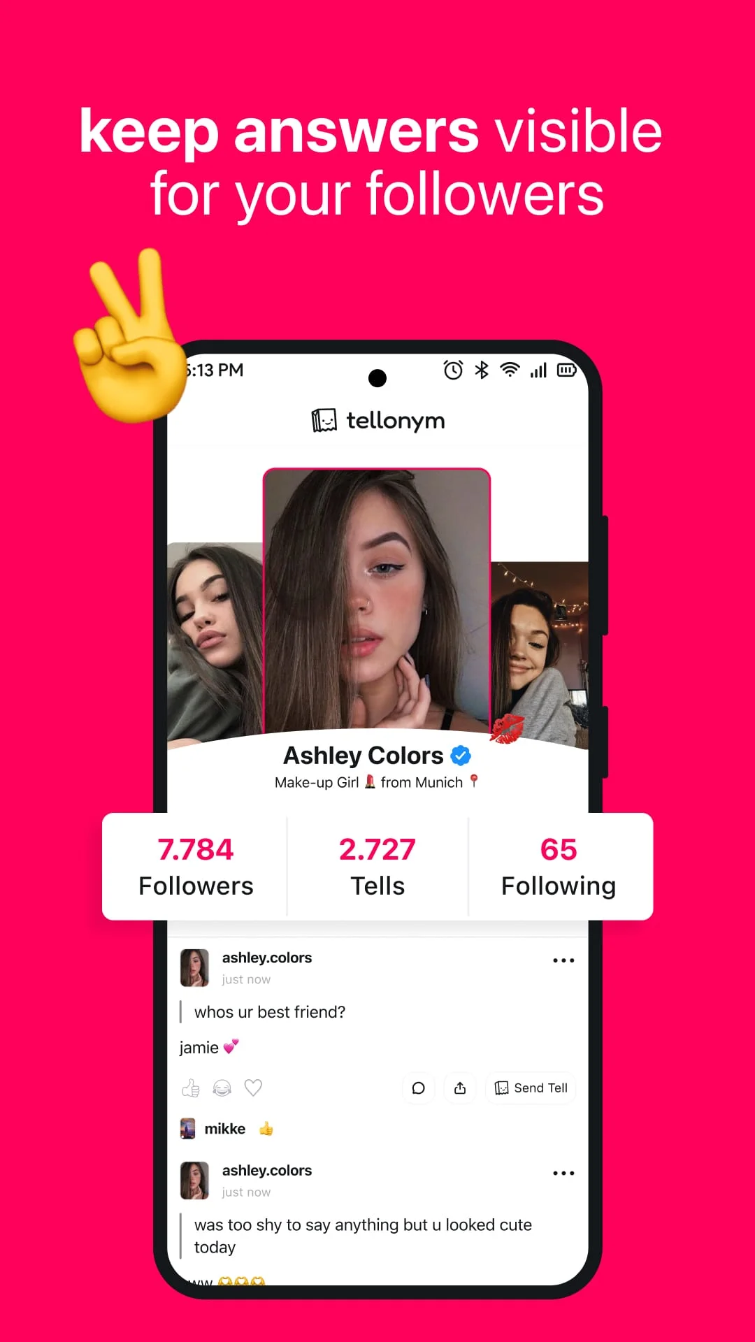 Tellonym: anonymous questions Screenshot 3