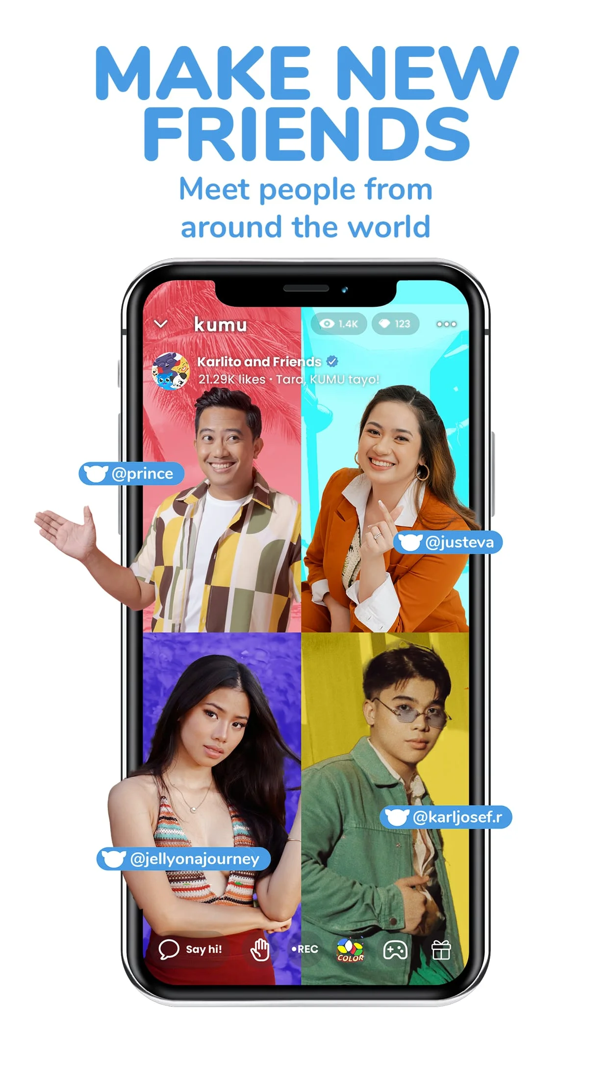 Kumu Livestream Community Screenshot 1