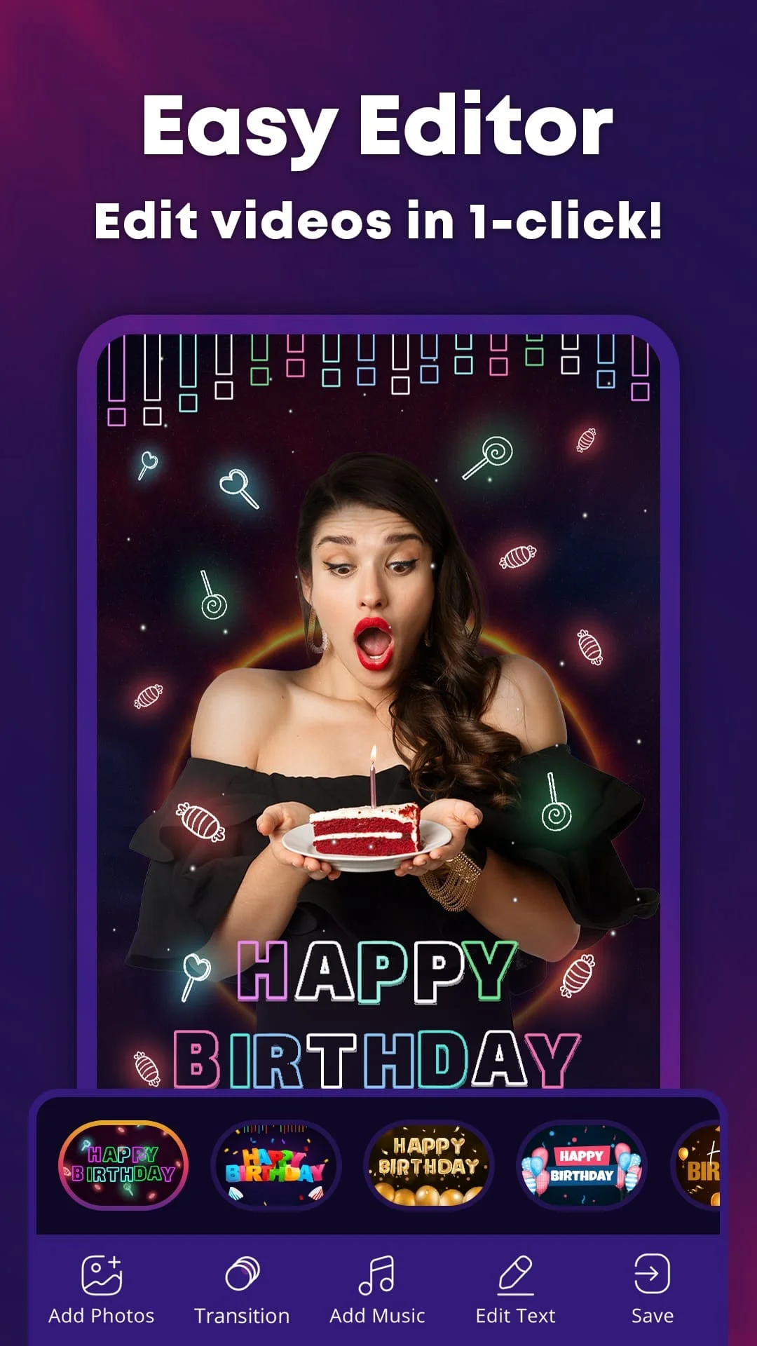 MBit Music Video Status Maker Screenshot 2