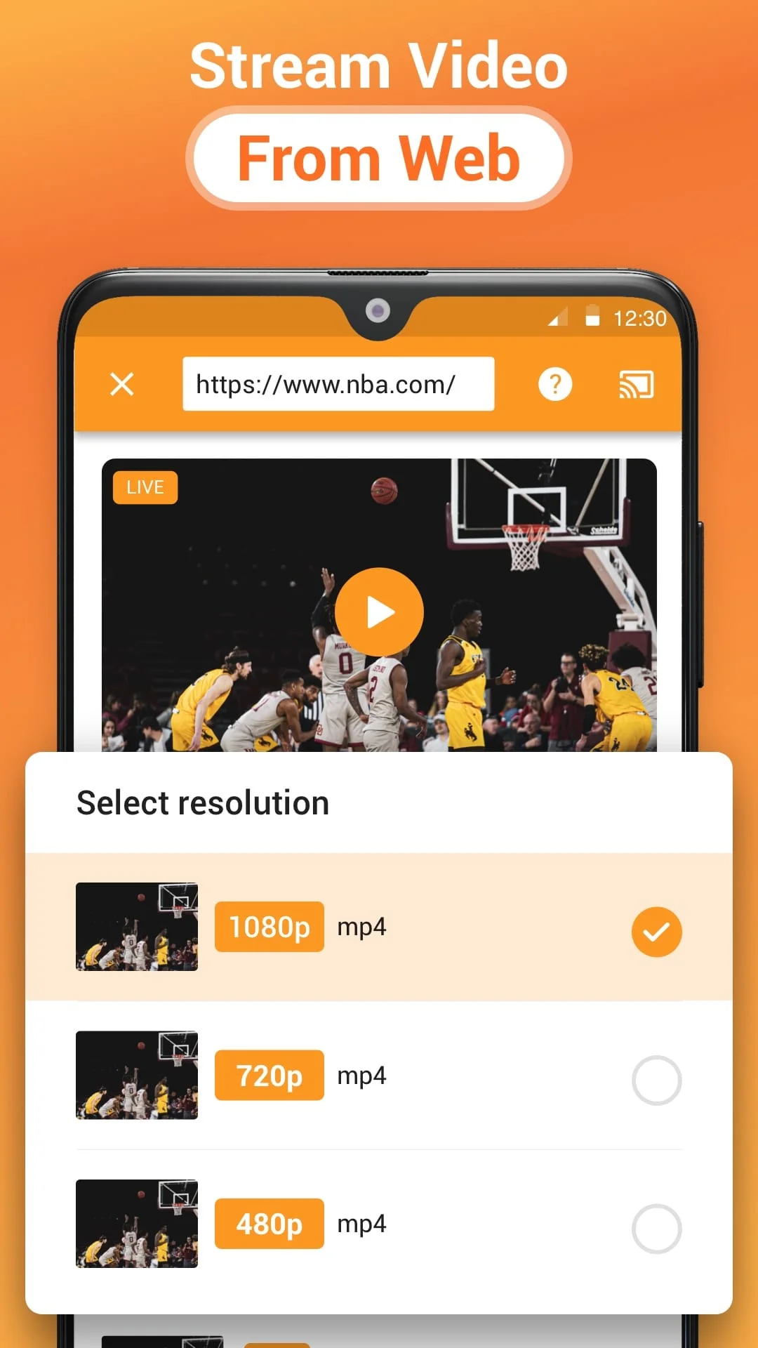 Cast to TV, Chromecast & Roku Screenshot 4