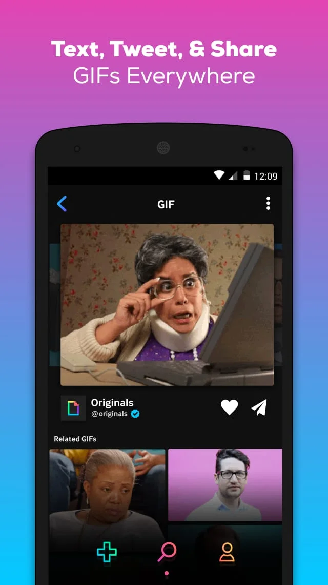 GIPHY: GIFs, Stickers & Clips Screenshot 4