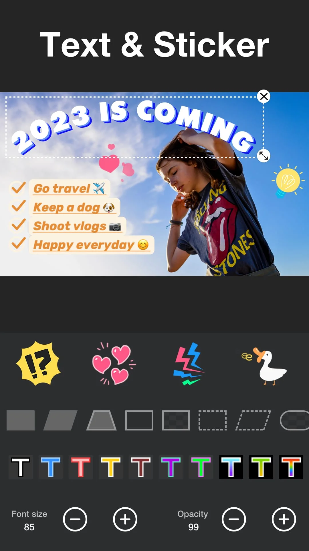 Vlog video editor maker: VlogU Screenshot 3