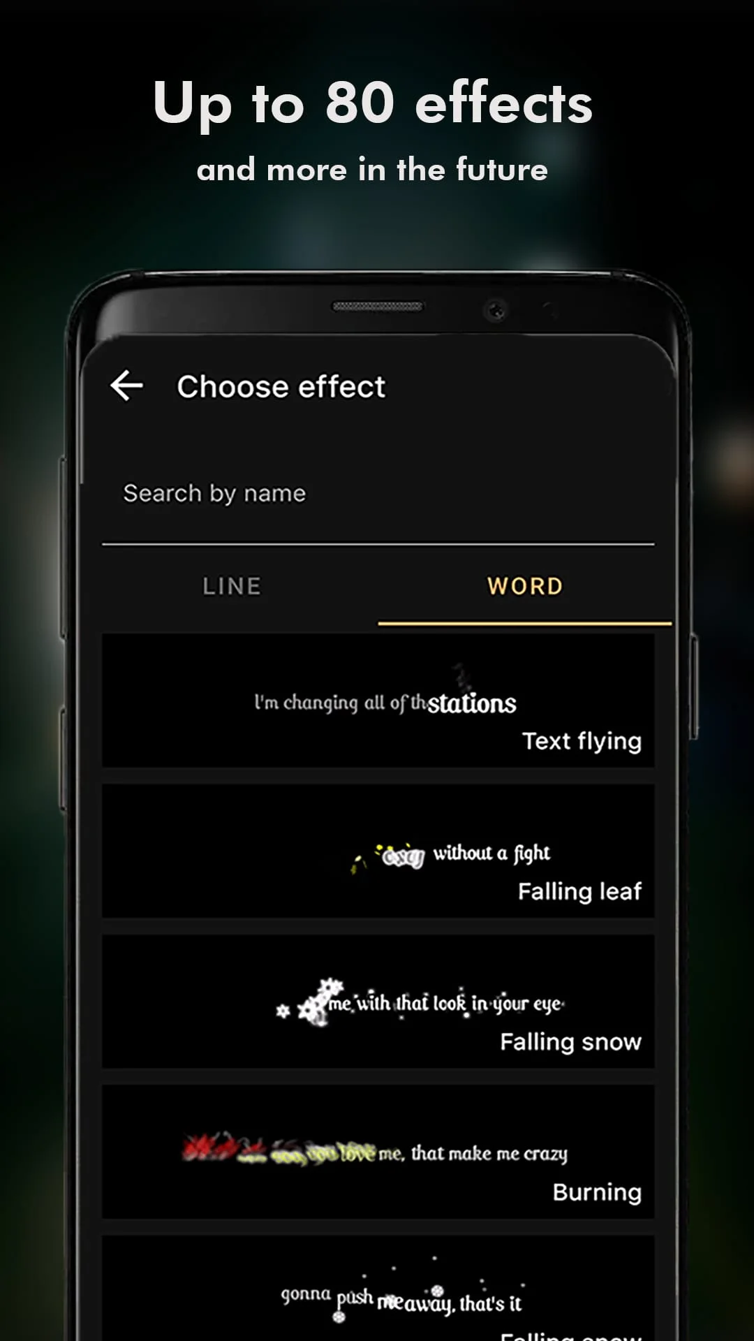 Lyrical Video Maker with Music Screenshot 4