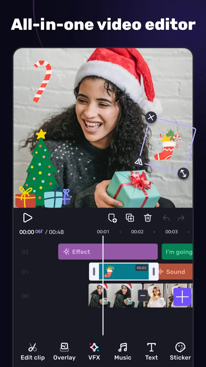 Video Editor APP - VivaCut Screenshot 1