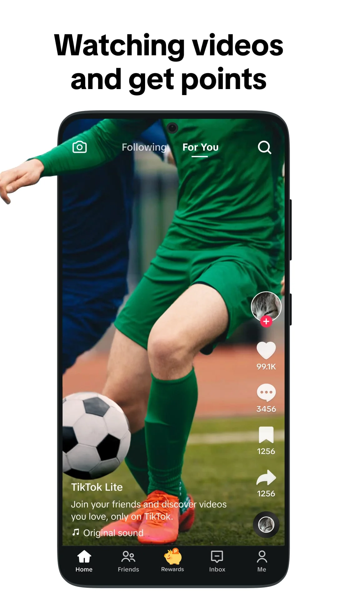 TikTok Lite Screenshot 1