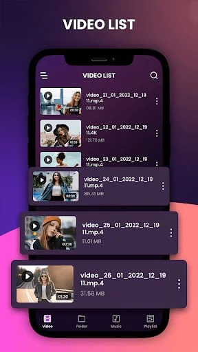 HD Video Player Screenshot 3