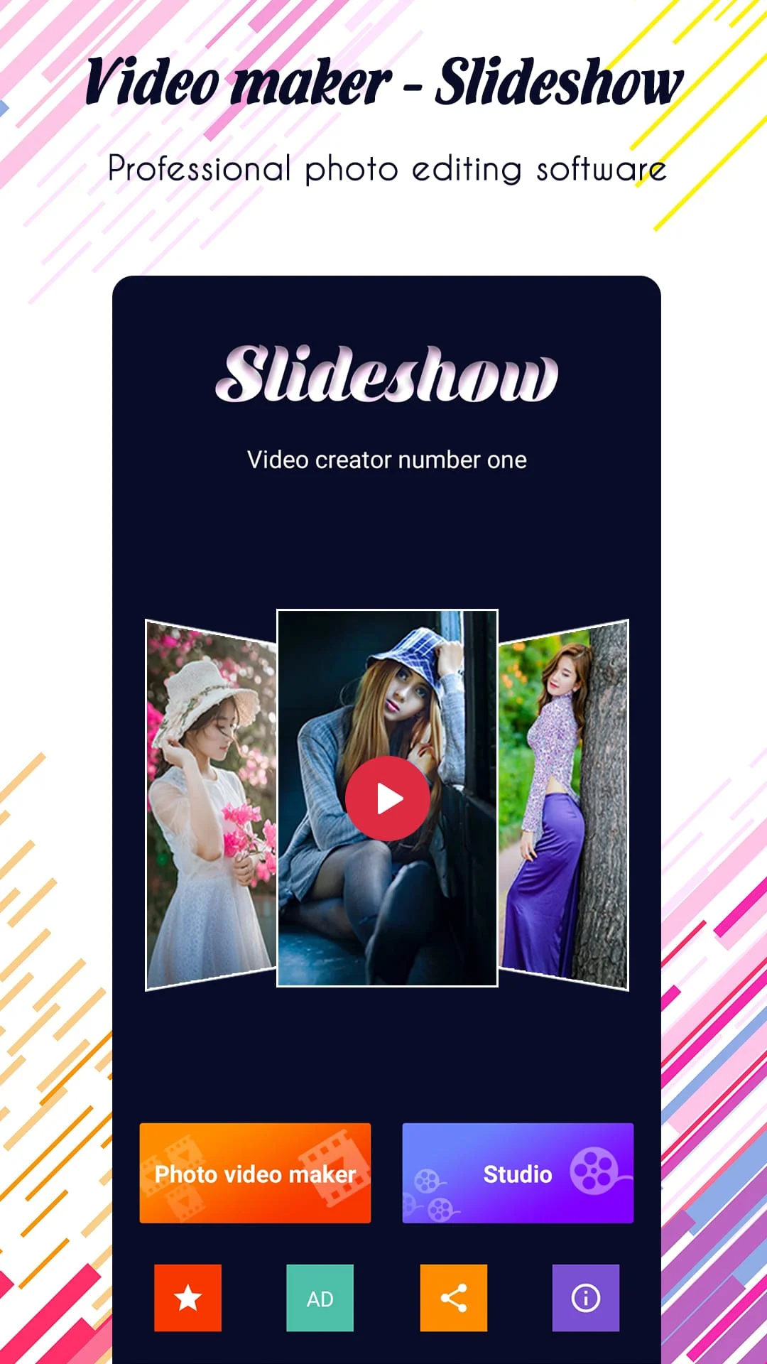 Photo video maker Screenshot 2