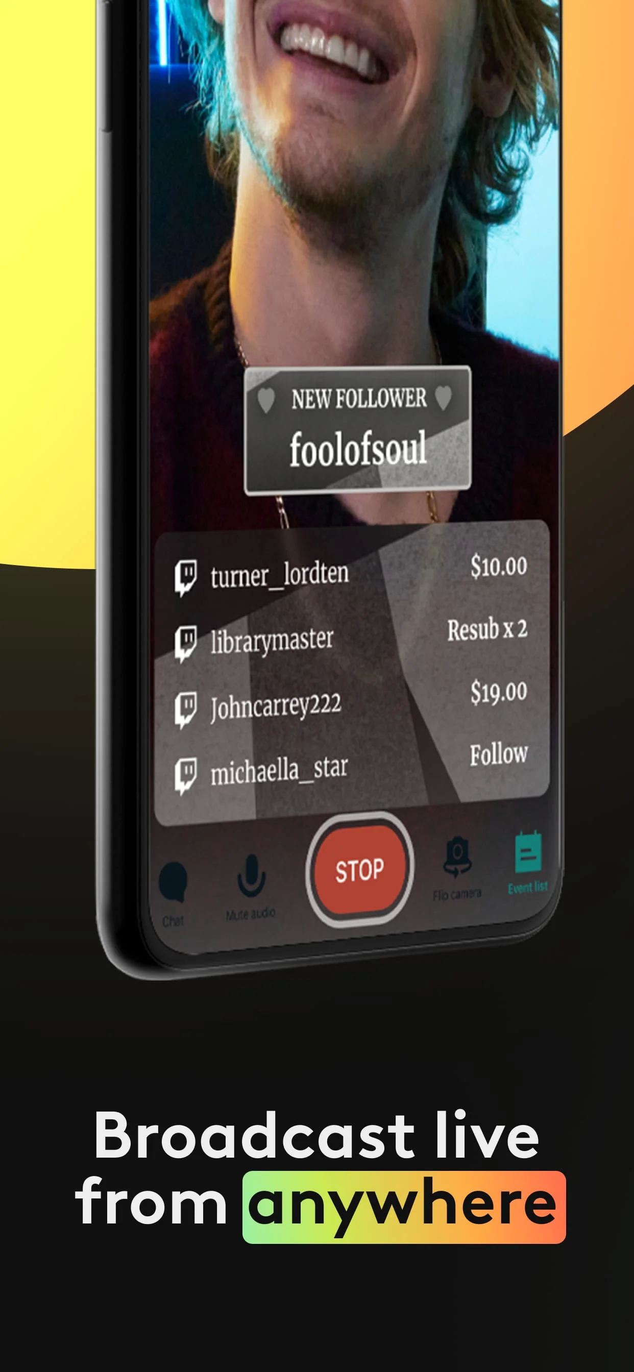 Streamlabs: Live Streaming Screenshot 1