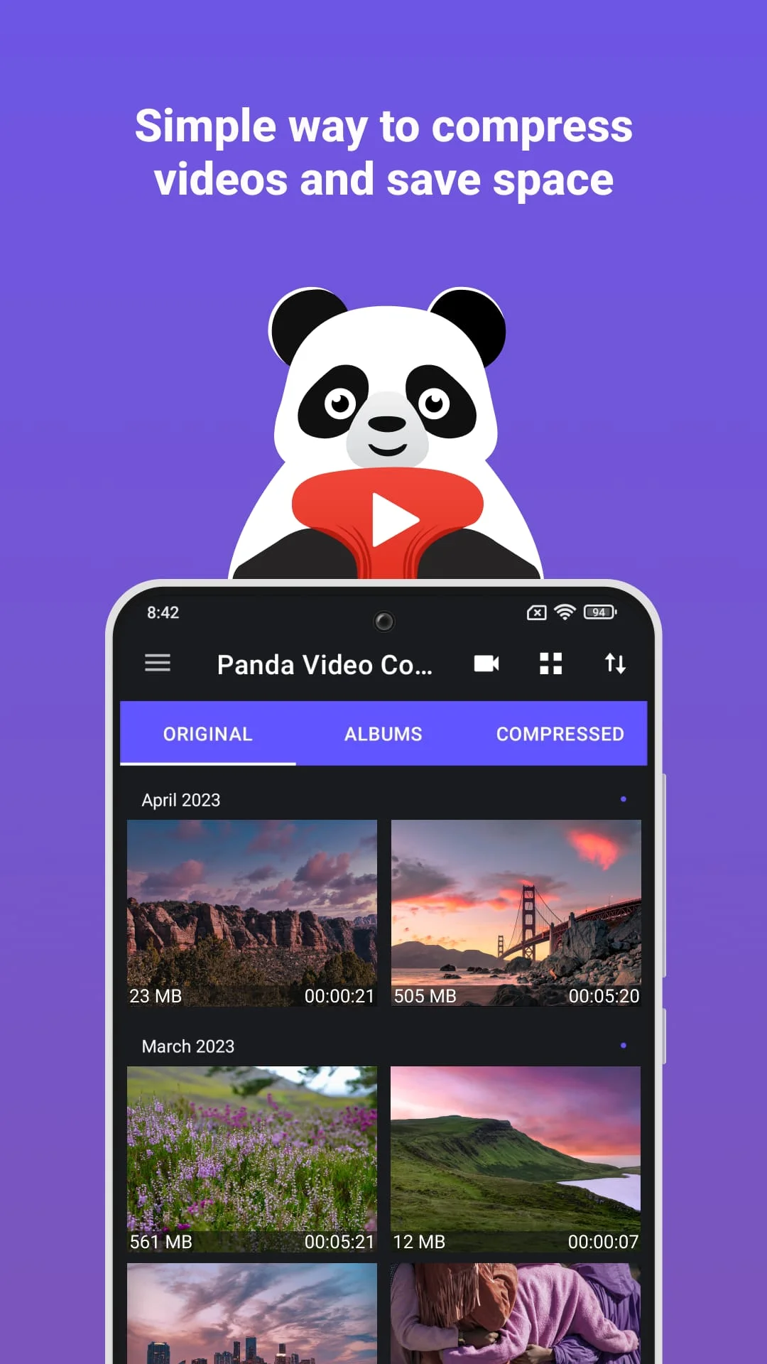 Panda Video Compress & Convert Screenshot 1