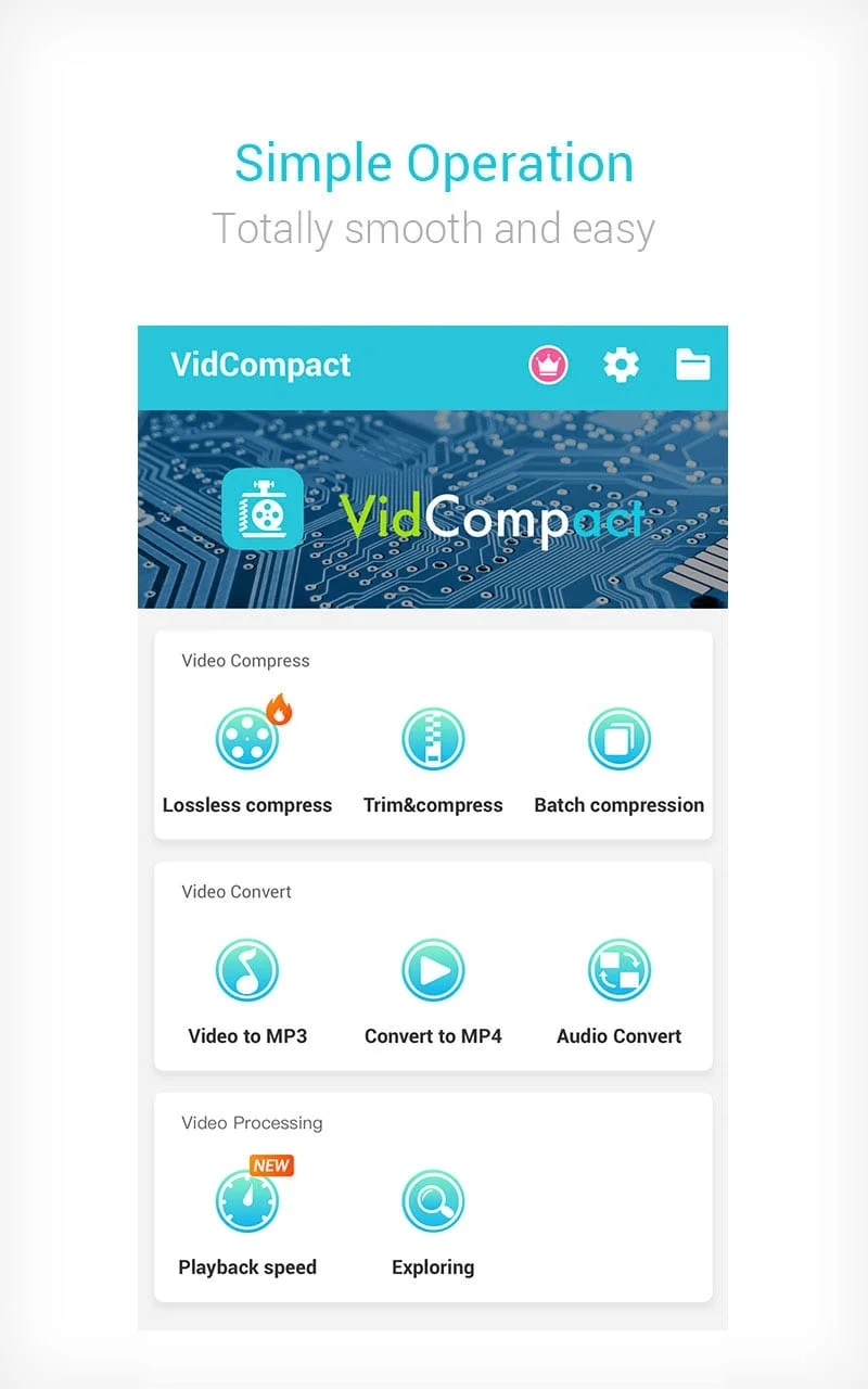 Video Compressor Mp3 Converter Screenshot 1