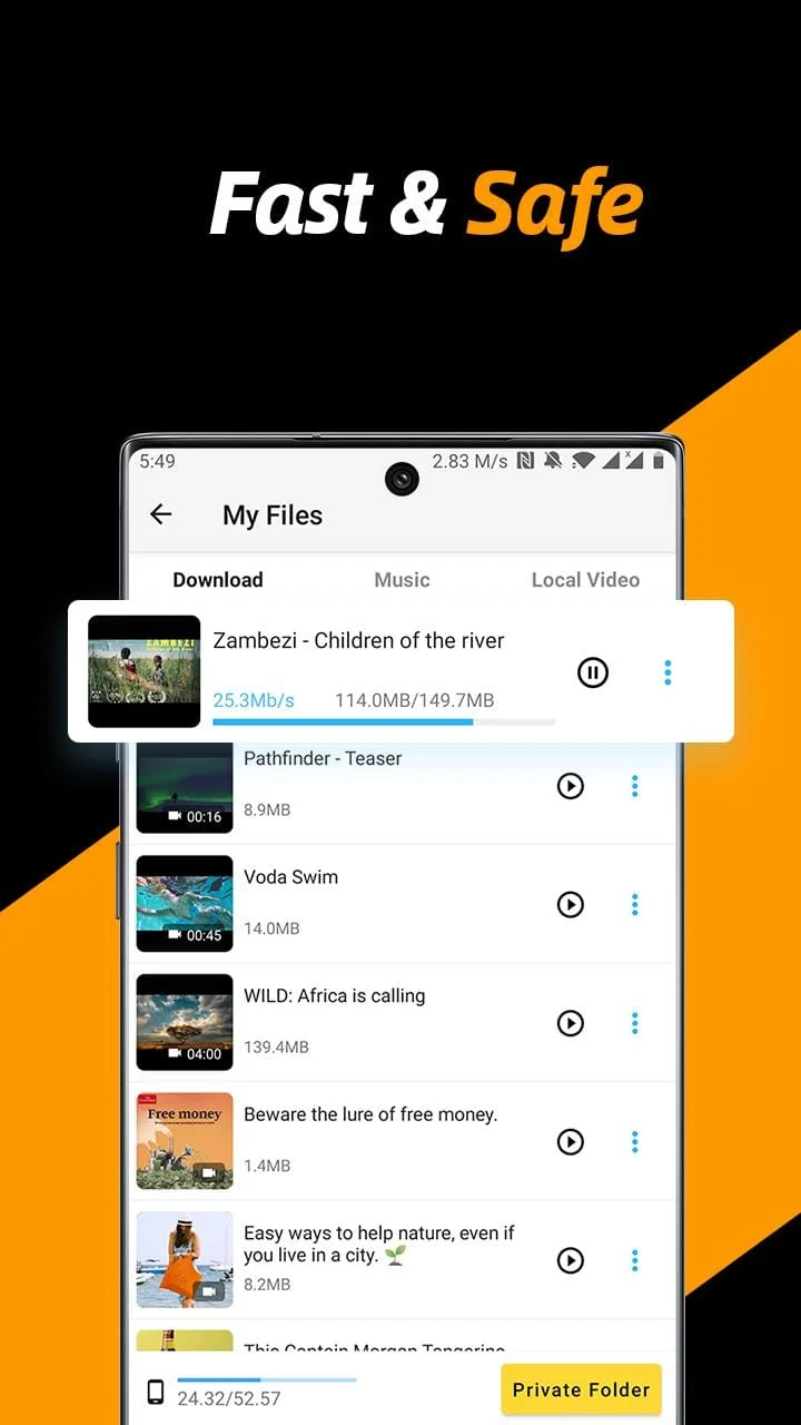 Video Downloader & Video Saver Screenshot 3