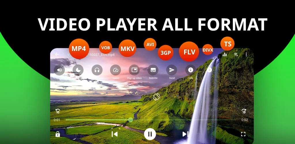 video player for android Screenshot 1