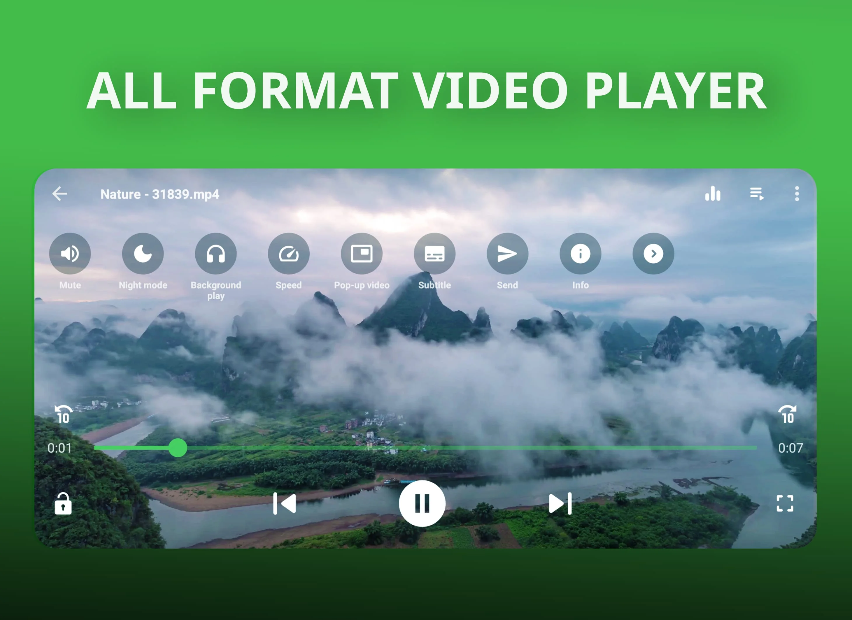 video player for android Screenshot 2