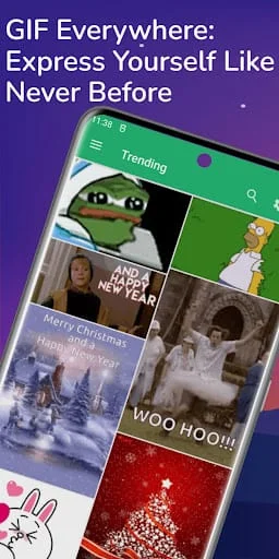 GIFs: Share Animated Fun Screenshot 1