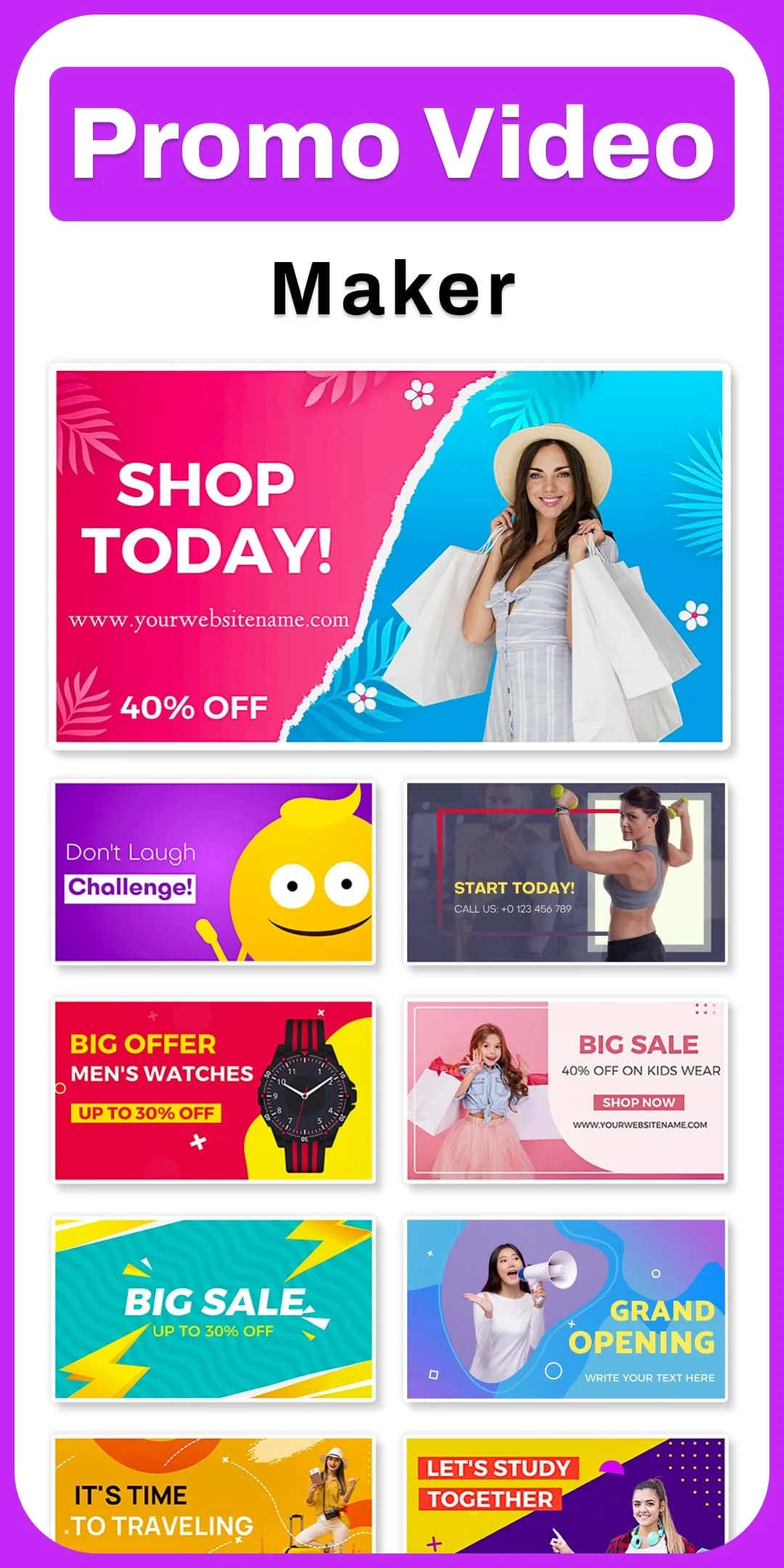 Intro Maker, Outro Maker Screenshot 2