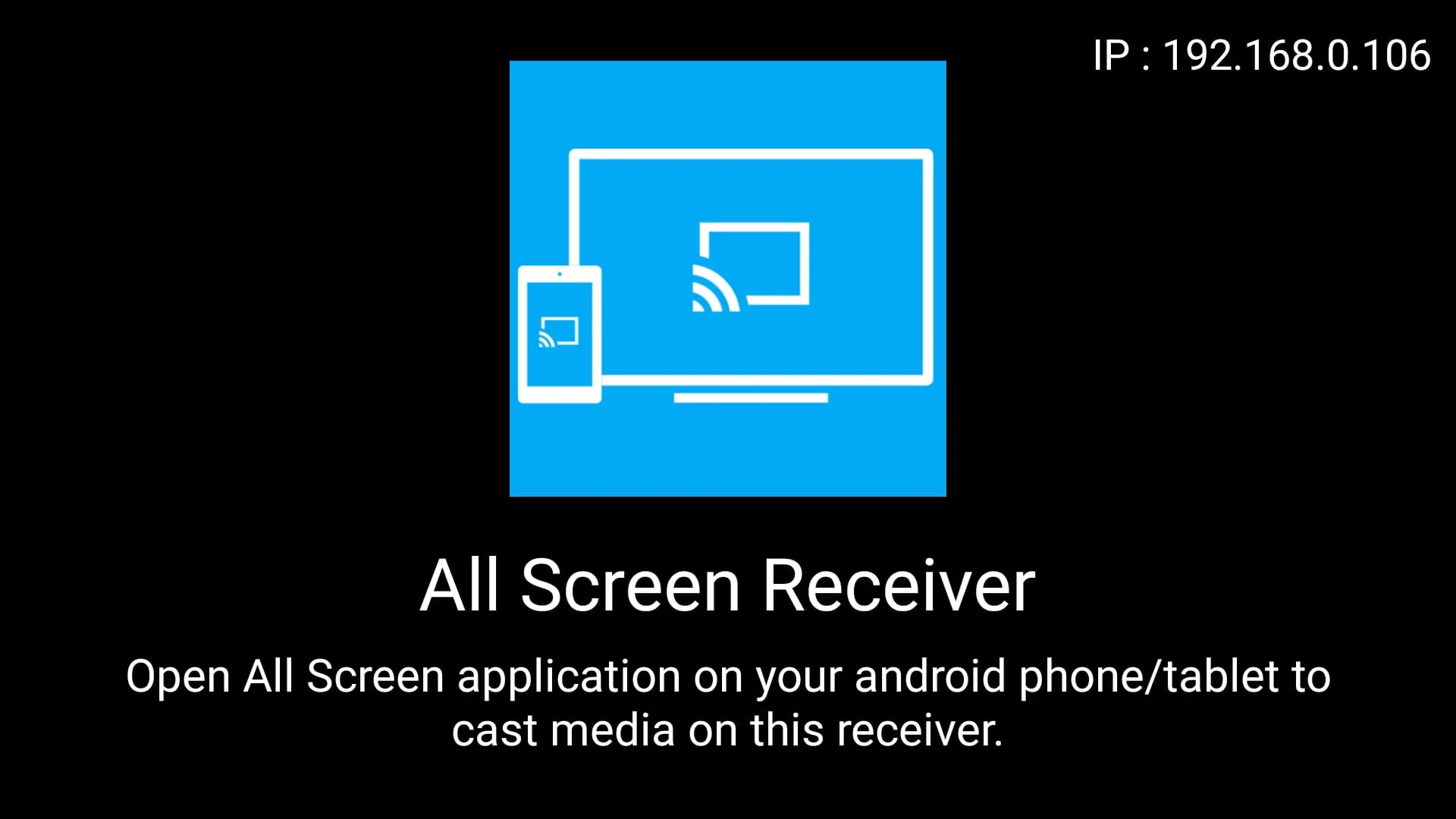 All Screen Receiver Screenshot 1