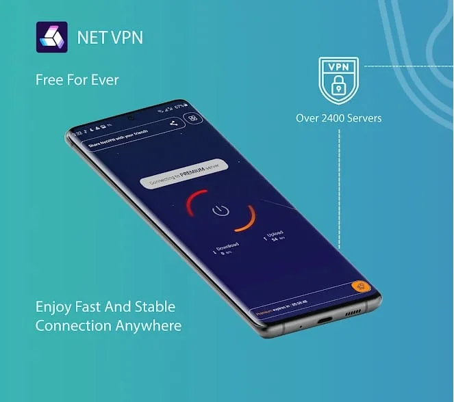 NetVPN Lite - Unlimited VPN Screenshot 2