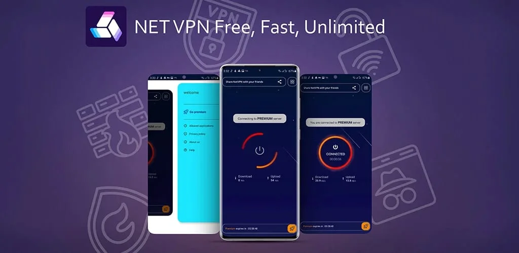 NetVPN Lite - Unlimited VPN Screenshot 4