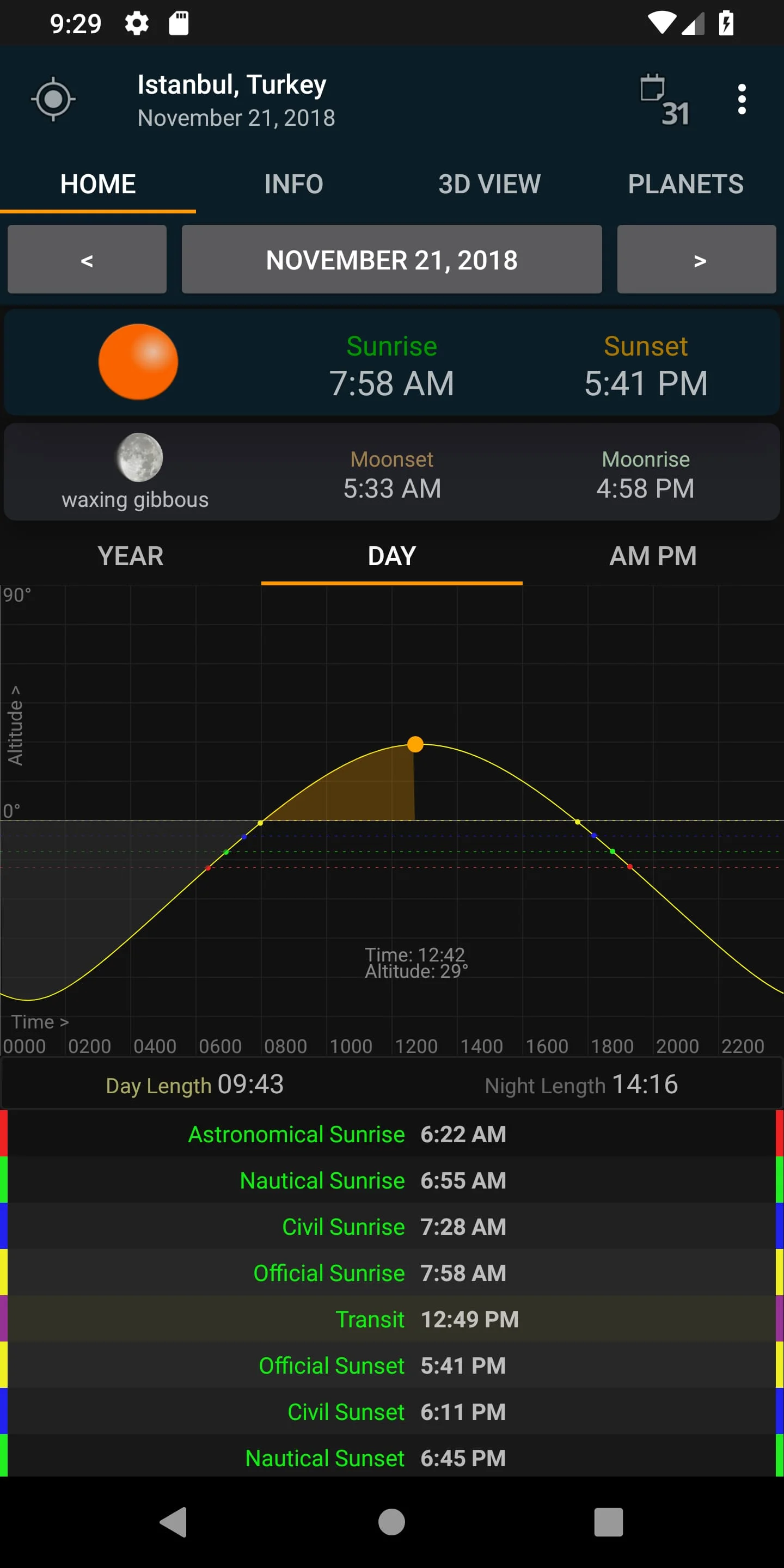 Sunrise Sunset Screenshot 4