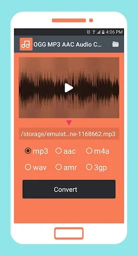 OGG MP3 AAC Audio Converter Screenshot 3